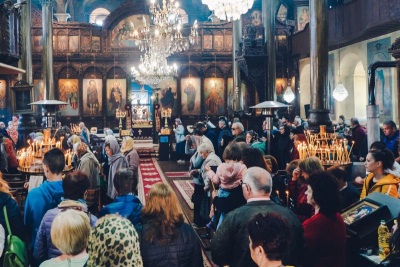 Литийно шествие с иконата на свети Георги в Ямбол на 6 май