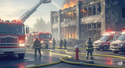 236 ПОЖАРА, 42 СПАСИТЕЛНИ ОПЕРАЦИИ ПРЕЗ ДЕНОНОЩИЕТО /по-сепиозните случаи/