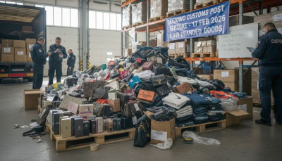 Близо 5500 „маркови“ стоки задържаха митническите служители на МП Лесово