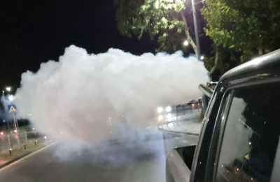 Поредно пръскане против комари в Ямбол