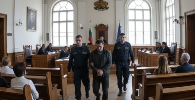 Пред арест за нарушаване на съдебна забрана