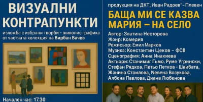 На 22 януари в Ямбол - изложба и театър