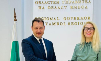 В Областна администрация Ямбол, новият областен управител Георги Чалъков