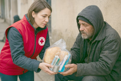 БЧК – Ямбол за десета поредна година подпомага хората, живеещи на улицата, в студените месеци
