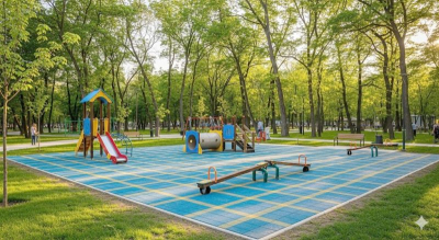 Ямбол мисли за най-малките: нова площадка в градския парк