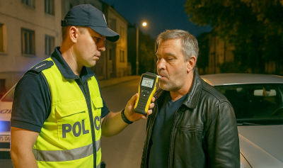 55-годишен водач /с алкохол/ влезе в ареста