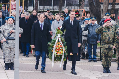 Празничният Трети март беше почетен с поредица от събития в Ямбол.