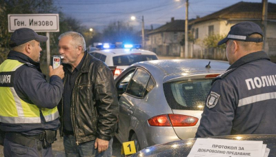 За неправомерна употреба на алкохол задържаха чужд гражданин