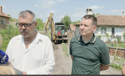 Община „Тунджа“ обновява критичен участък от водопроводната мрежа в село Роза