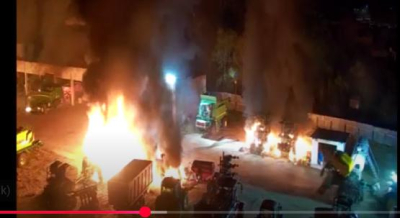 /с видео/ ПАЛЕЖ НА СЕЛСКОСТОПАНСКА ТЕХНИКА ЗА МИЛИОНИ: &quot;СТРАХУВАМ СЕ ЗА ЖИВОТА НА СЕМЕЙСТВОТО МИ&quot;