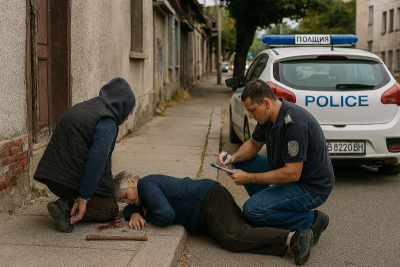 В РУ- Ямбол е задържан 31-годишен местен жител, ударил с тежък предмет жена по главата
