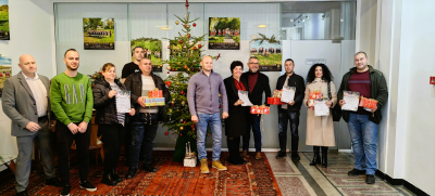 Ето кои спечелиха наградите за най-празнична украса в "Тунджа"