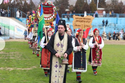 Кукерска група &quot;Карапча&quot; при Народно читалище &quot;Просвета