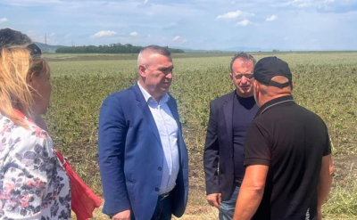 Министър Тахов: Осигурени са средства за компенсиране на щетите от градушки