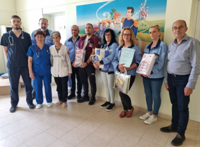 Детското отделение на обществената болница получи дарение