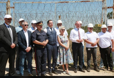 Министър Даниел Митов и австрийският му колега Герхард Карнер откриха нова сензорна линия на българо-турската граница